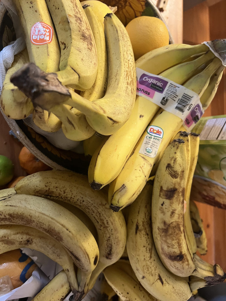 fresh bananas