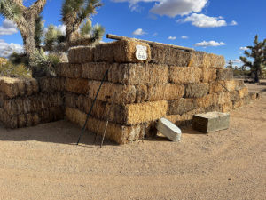 straw bales for future building