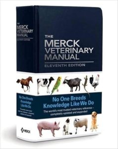 merck veterinary manual book