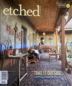 etched magazine
