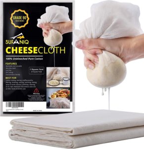 cheesecloth for cheese making